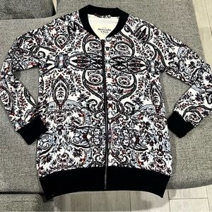 ABERCROMBIE & FITCH Relaxed Fit Bomber Jacket Sz S